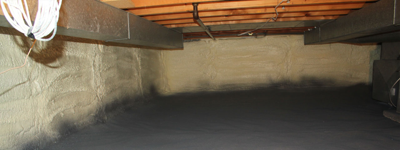 Long Beach spray foam insulation for crawl spaces